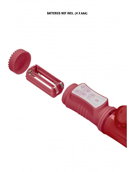 Rotating Rabbit - Red - Wibratory Króliczki - 4