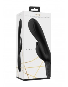 Cato - Pulse G-Spot Rabbit - Black - Wibratory Króliczki - 1