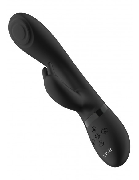 Cato - Pulse G-Spot Rabbit - Black - Wibratory Króliczki - 10