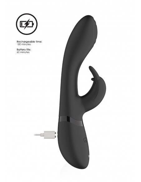 Cato - Pulse G-Spot Rabbit - Black - Wibratory Króliczki - 11