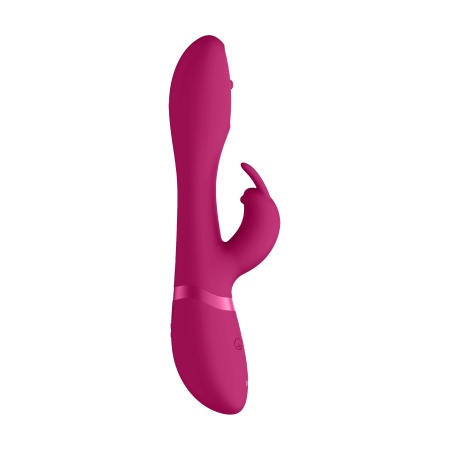 Mira Spinning G-spot Rabbit - wirujący wibrator królik z 3 silnikami, Ø 3,5 cm, długość wprowadzalna 11,5 cm - 4