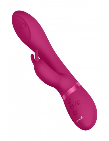 Mira - Spinning G-Spot Rabbit - Pink - Wibratory Króliczki - 5