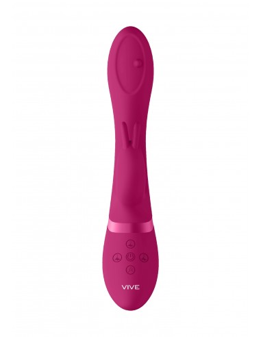 Mira - Spinning G-Spot Rabbit - Pink - Wibratory Króliczki - 10