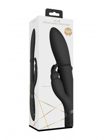 Halo - Black - Wibratory Króliczki - 1