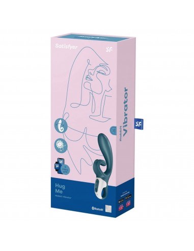 Wibrator-Hug Me Connect App (Bluegrey) - Wibratory Punktu G - 6