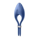 Wibrujący Pierścień Na Penisa Duelist Ring Vibrator (Blue) - 1