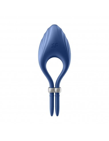 Wibrujący Pierścień Na Penisa Duelist Ring Vibrator (Blue) - Pierścienie erekcyjne wibrujące - 3