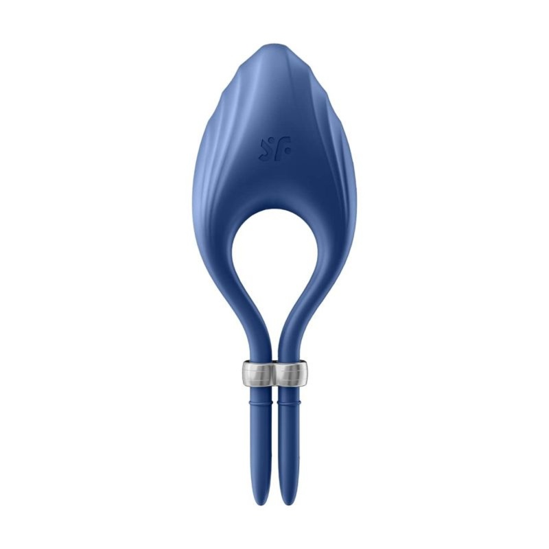 Wibrujący Pierścień Na Penisa Duelist Ring Vibrator (Blue) - 3