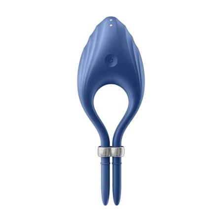 Wibrujący Pierścień Na Penisa Duelist Ring Vibrator (Blue) - 4
