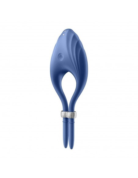 Wibrujący Pierścień Na Penisa Duelist Ring Vibrator (Blue) - Pierścienie erekcyjne wibrujące - 5