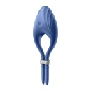 Wibrujący Pierścień Na Penisa Duelist Ring Vibrator (Blue) - 5