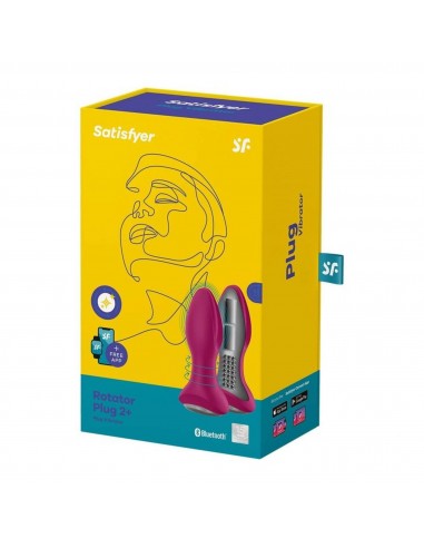 Plug-Rotator Plug 2 Connect App (Violet) - Kulki i korki analne wibrujące - 8