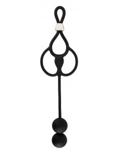 Pierścień na penisa Rebel Triple Ball/Cock Ring Wi - Pierścienie erekcyjne niewibrujące - 1 2