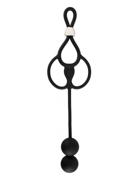 Pierścień na penisa Rebel Triple Ball/Cock Ring Wi - Pierścienie erekcyjne niewibrujące - 2