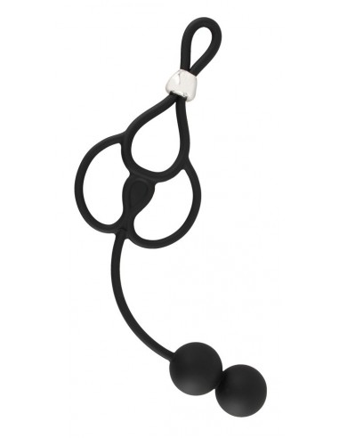 Pierścień na penisa Rebel Triple Ball/Cock Ring Wi - Pierścienie erekcyjne niewibrujące - 3