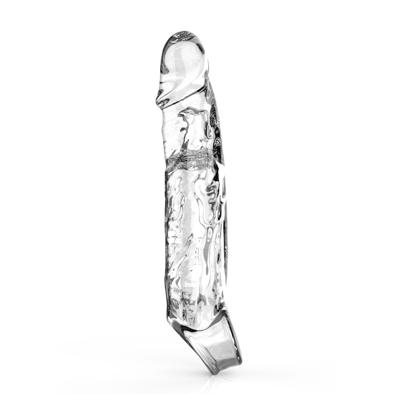 Nakładka Extension Sleeve Large Transparent z TPE (20 cm) - 1