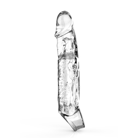 Nakładka Extension Sleeve Large Transparent z TPE (20 cm) - 1