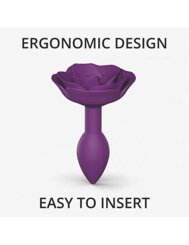 OPEN ROSES S SIZE - PURPLE RAIN - Korki analne silikonowe - 2