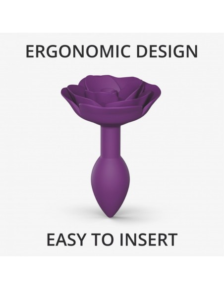 OPEN ROSES S SIZE - PURPLE RAIN - Korki analne silikonowe - 2