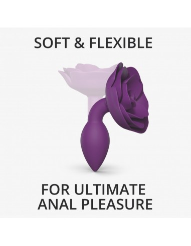 OPEN ROSES S SIZE - PURPLE RAIN - Korki analne silikonowe - 3