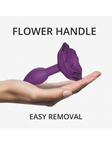 OPEN ROSES S SIZE - PURPLE RAIN - Korki analne silikonowe - 5