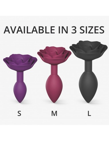 OPEN ROSES S SIZE - PURPLE RAIN - Korki analne silikonowe - 6