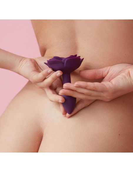 OPEN ROSES S SIZE - PURPLE RAIN - Korki analne silikonowe - 7