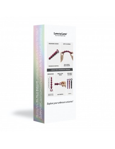 Bing Bang M - Plum Star - Kulki analne, koraliki analne - 6