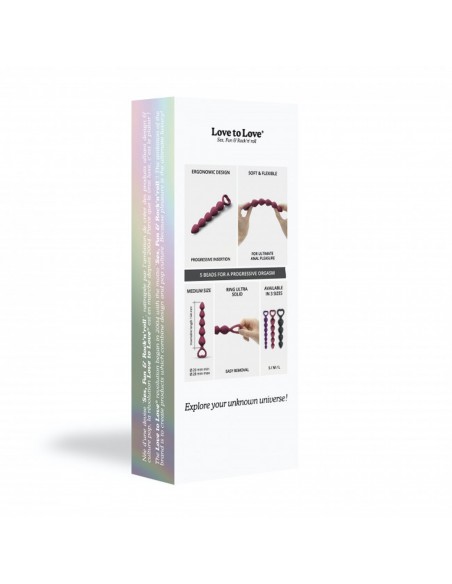 Bing Bang M - Plum Star - Kulki analne, koraliki analne - 6