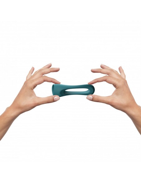 Pierścień na penisa Flux Ring - Teal Me - Pierścienie erekcyjne niewibrujące - 4