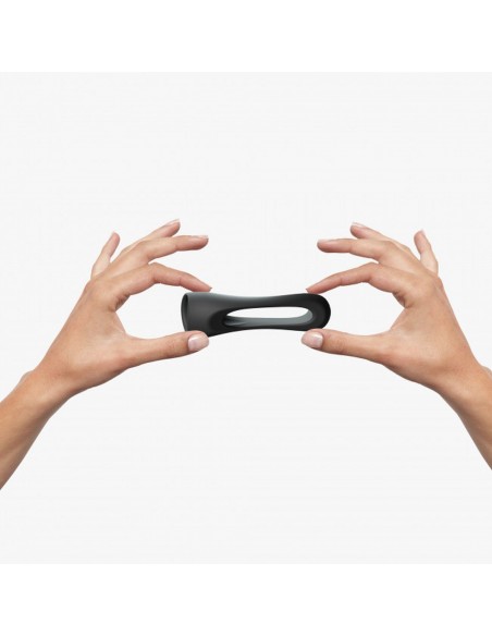 Pierścień na penisa Flux Ring - Black Onyx - Pierścienie erekcyjne niewibrujące - 4