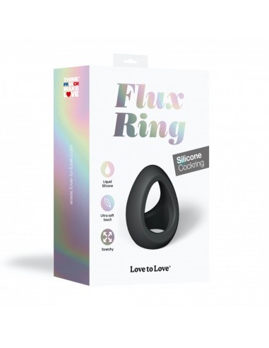Pierścień na penisa Flux Ring - Black Onyx - Pierścienie erekcyjne niewibrujące - 7