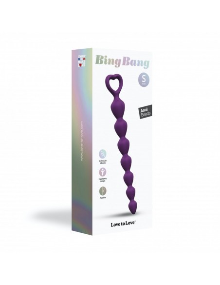 Bing Bang S - Purple Rain - Kulki analne, koraliki analne - 8