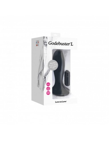 Godebuster L - Black Onyx - Kulki i korki analne wibrujące - 5