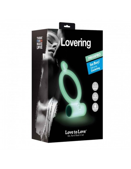 Lovering - Phosphorescent - Pierścienie erekcyjne wibrujące - 9
