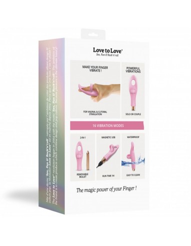 TICKLE ME - BABY PINK - Nakładki na palce - 8