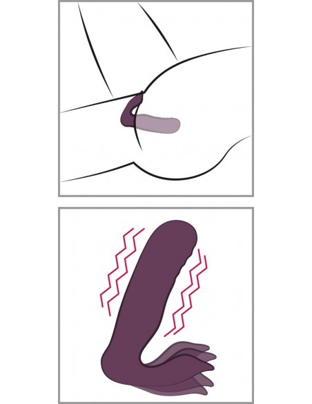 Javida RC Shaking Panty Vibe - Wibratory Punktu G - 2