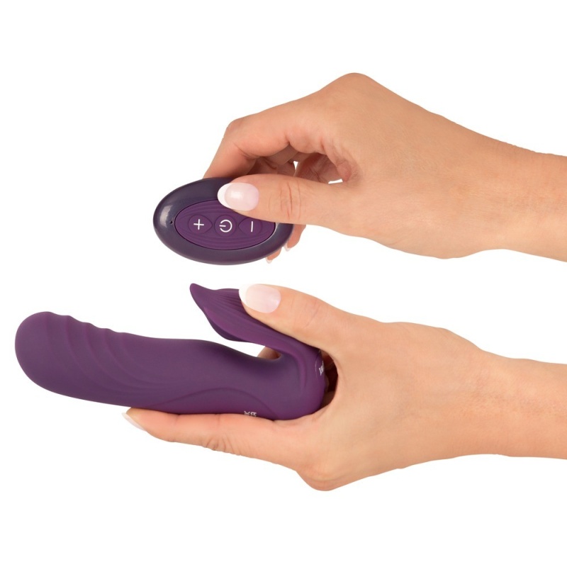 RC Shaking Panty Vibe – Stymulator do majtek z pilotem, wkładka 11,5 cm, długość całkowita 13,6 cm, silikon, 10 trybów - 9