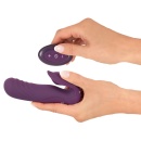 RC Shaking Panty Vibe – Stymulator do majtek z pilotem, wkładka 11,5 cm, długość całkowita 13,6 cm, silikon, 10 trybów - 9