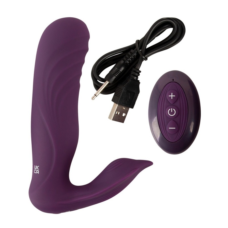 RC Shaking Panty Vibe – Stymulator do majtek z pilotem, wkładka 11,5 cm, długość całkowita 13,6 cm, silikon, 10 trybów - 11