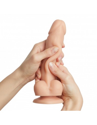 SLIDING SKIN REALISTIC DILDO VANILLA M - Dilda realistyczne - 1