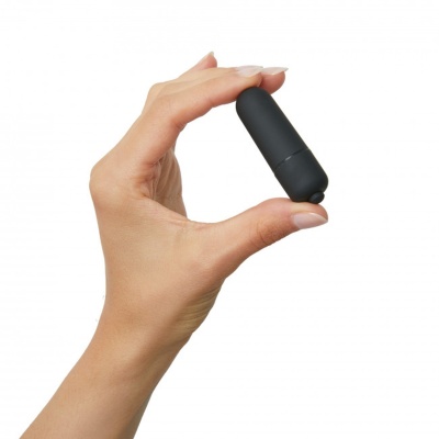 Mini wibrator WAOUHHH Black Onyx z 7 trybami wibracji, 5,8 x 1,75 cm - 1 2