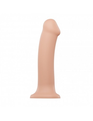 SEMI-REALISTIC DUAL DENSITY BENDABLE DILDO VANILLA - XL - Dilda silikonowe - 1