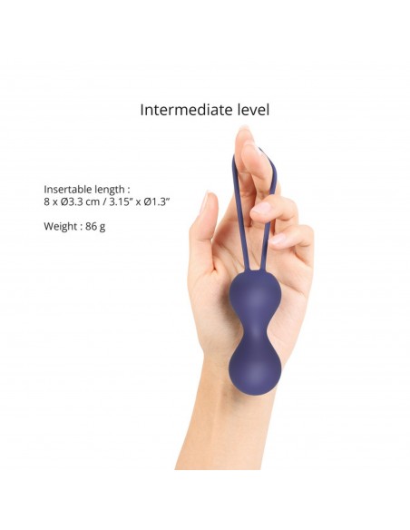 JOIA - MIDNIGHT INDIGO - Kulki Gejszy Podwójne i Pojedyncze - 4