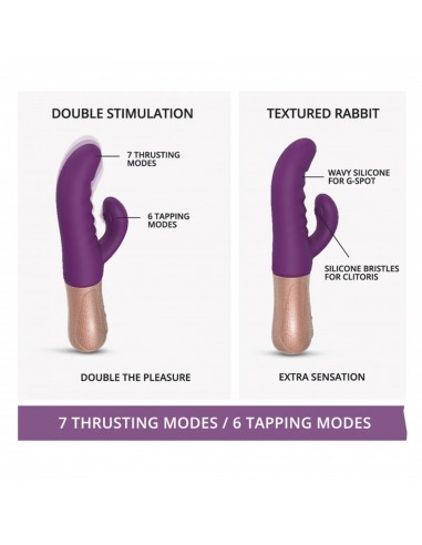 Sassy Bunny - Purple Rain - Wibratory Króliczki - 3