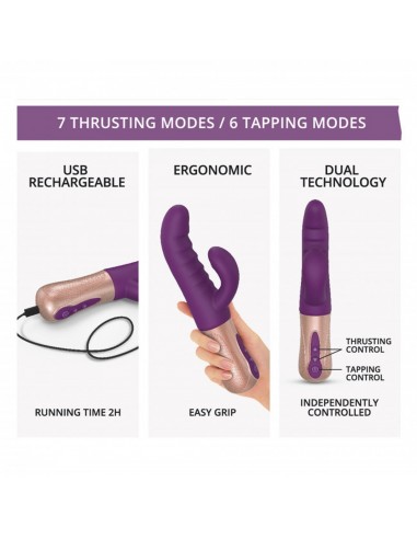 Sassy Bunny - Purple Rain - Wibratory Króliczki - 4