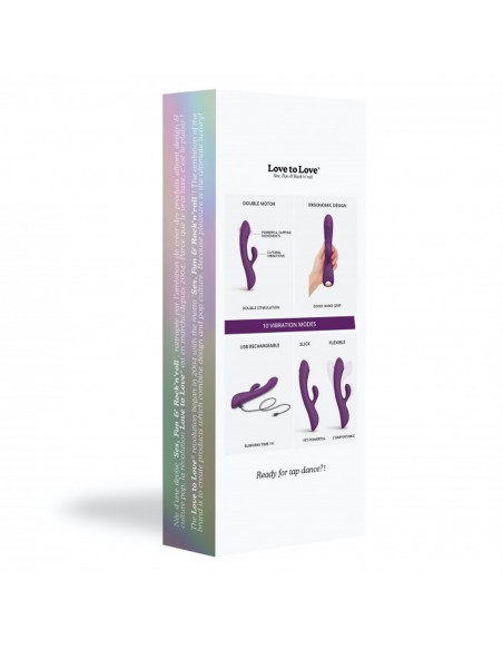 Bunny & Clyde - Purple Rain - Wibratory Króliczki - 4