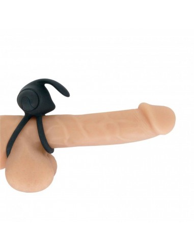 Mr & Mrs Vibe - Black Onyx - Pierścienie erekcyjne wibrujące - 5