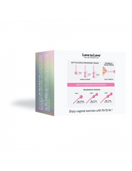 PER"FIT KIT - PINK PASSION - Zestawy Kulek Gejszy - 7