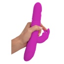 Wibrator królik Thrusting Pearl Rabbit z 2 silnikami, funkcją pchnięcia i rotującymi kulkami, 24,8–26 cm - 7
